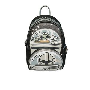 Disney Baby Yoda Mandalorian Loungefly Mini Backpack